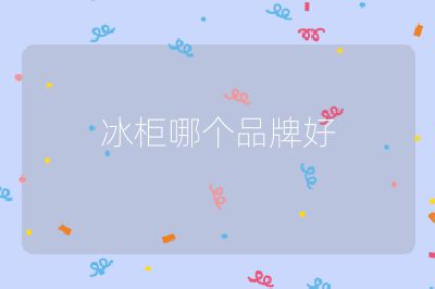冰柜哪個品牌好