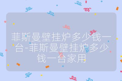 菲斯曼壁掛爐多少錢一臺-菲斯曼壁掛爐多少錢一臺家用