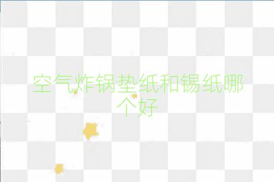 空氣炸鍋墊紙和錫紙哪個(gè)好