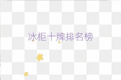 冰柜十牌排名榜