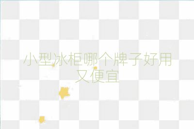 小型冰柜哪個牌子好用又便宜