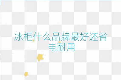 冰柜什么品牌最好還省電耐用